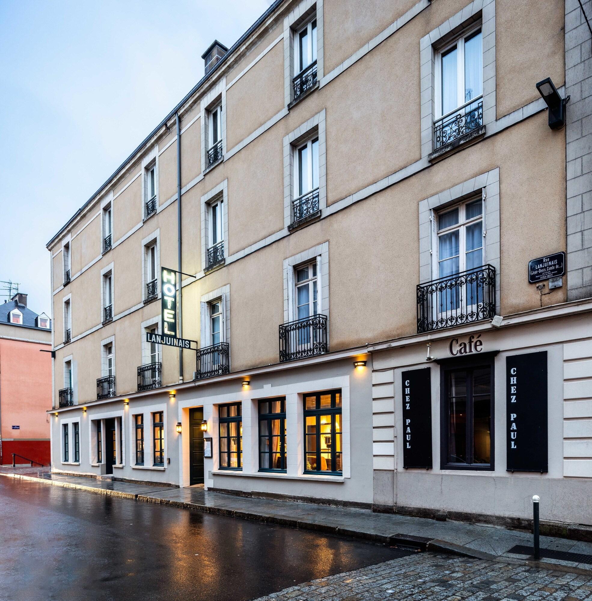 Hôtel Lanjuinais Rennes Exterior foto